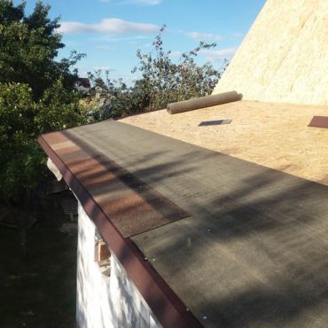 Реконструкция крыши, д. Теплень